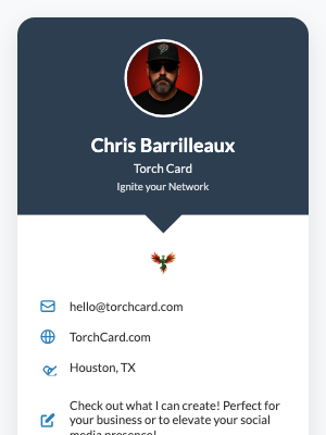 The Kindling Torch Card template